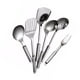 thumbnail image 1 of Set 6 Piezas Cucharones Cocina 37cm Design Plateado Multicolor, 1 of 3