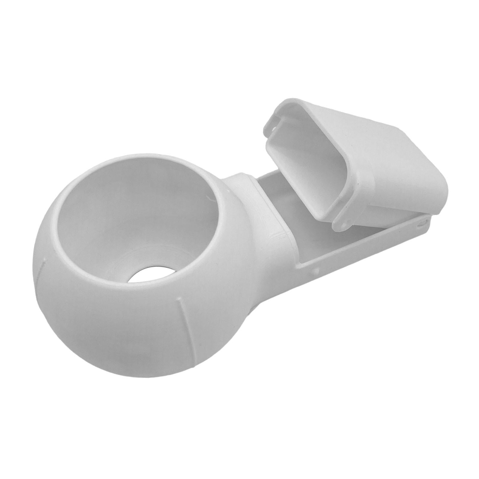 Magideal - Caja De Recolección De Polvo De Perforación, Contenedor Recolector, Versátil, Liviano, Contenedor De Recolección De Polvo De Perforación Para Entusias Blanco