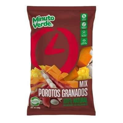 Mix Porotos Granados Congelados 500 G Minuto Verde