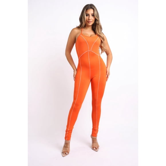 Mono Línea Overlock Naranja S