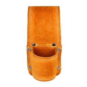 Ioensy - Bolsillo Organizador De Bucle De Cinturón De Hacha De Cuero Pu Para Carpinteros Artesanales Carpintería Un Agujero