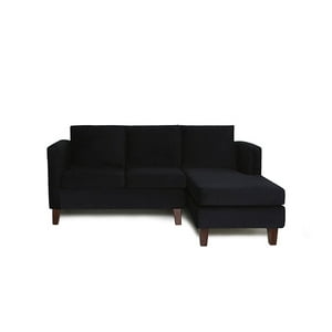 Barra Design - Seccional Mila Derecho Felpa Negro