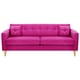 thumbnail image 1 of Sofa New Retro 3CG Felpa 05 Fucsia, 1 of 6