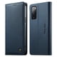 thumbnail image 1 of Funda Billetera de Cuero para [Samsung Galaxy S20 FE], Bloqueo RFID, Tarjetas y Soporte Azul, 1 of 5
