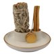 thumbnail image 1 of Porta Incienso Fancy Lemon 11 cm Cerámica 4‑en‑1 Blanco, 1 of 9