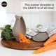 thumbnail image 3 of Rallador de queso OTOTO Barry The Bear Box de acero inoxidable, 3 of 7