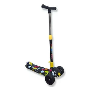 Genérico - Scooter Colorido Infantil De 3 Ruedas Con Luces