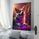 thumbnail image 3 of Corgi Cuadro decorativo colgante - Arte de pared - Póster enmarcado - Decoración de pared - Regalos para familia, amigos y aficionados 40*60 cm, 3 of 6
