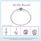 thumbnail image 5 of Pulsera ChenYuTe de plata esterlina 925 con cadena tipo serpiente para mujer, 5 of 5