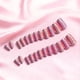 thumbnail image 3 of Press On Nails JOYVVEW, cromado, rosa bebé, cuadrado mediano, 24 unidades, 3 of 7