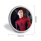 thumbnail image 2 of Tom Holland-Theme Round Button Badge: Premium Metal Construction, Ideal for High-End Events 2.8 cm, 2 of 6