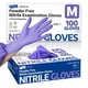 thumbnail image 1 of Guantes De Examen De Nitrilo De 3 5 Mil Sin Polvo 100 Unidades, 1 of 6