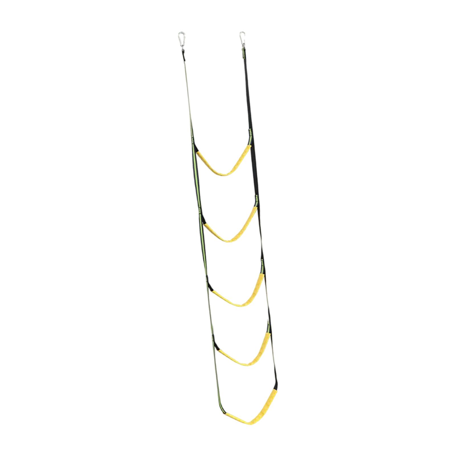 Ioensy - Escalera De Cuerda De La Cuerda Escalera De Resina Marina Escalera De Cuerda Marina Para Canoa De Bote De Bote De Bote 133 Cmx32 Cm