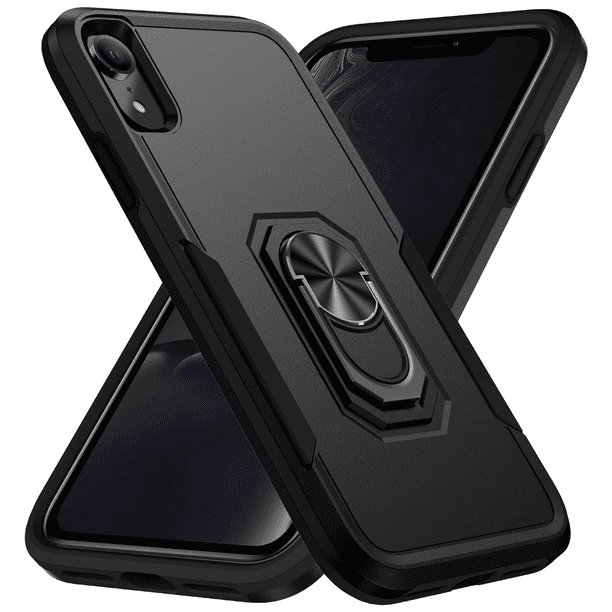 Fashion Heavy Duty Protective Cover Durable Shockproof Case With Ring For IPhone XR / IPhone XS MAX / IPhone X / XS