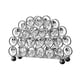 thumbnail image 4 of Porta servilletas de papel, dispensador de pañuelos, práctico, elegante, estable, soporte para servilletas de mesa, pinza para pañuelos de escritorio Plata, 4 of 5