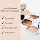 thumbnail image 2 of Advanced Mineral Makeup Taylor 4‑en‑1 Polvo Compacto (0.35 oz / 10 g), 2 of 5
