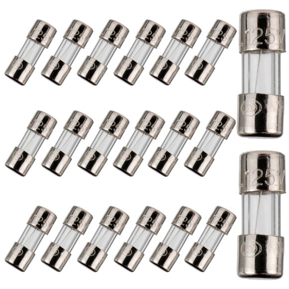 Minifusible BOJACK, 3,6 x 10 mm, 3 A, 3 amperios, 125 V, 0,14 x 0,39 pulgadas, fusibles de vidrio de