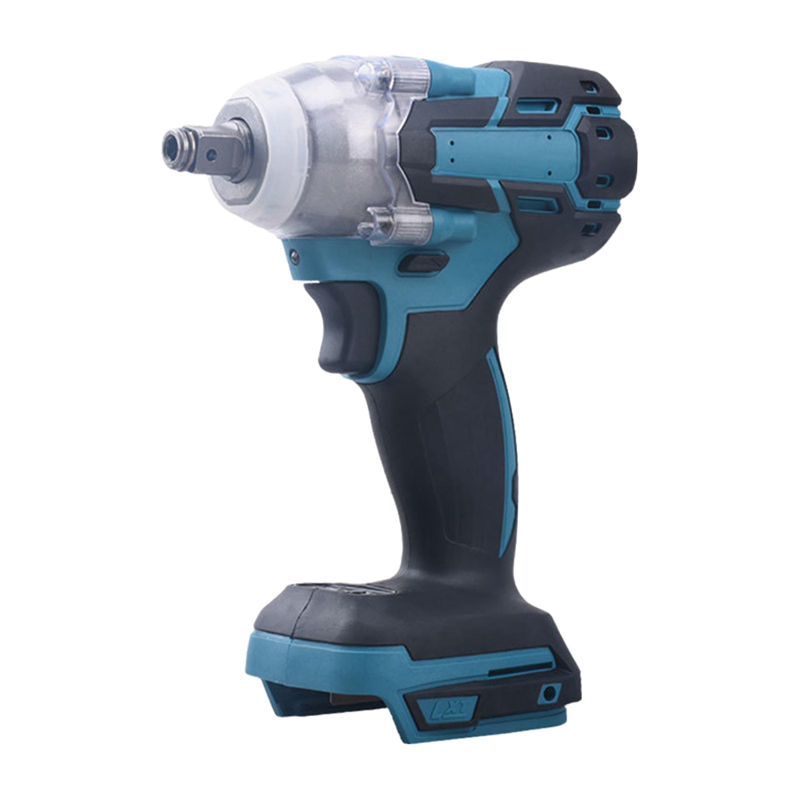 Magideal - Llave De Impacto Inalámbrica Sin Escobillas, 520N.M, Motor Sin Escobillas, Interruptor De Cambio De Velocidad De Accionamiento Cuadrado De 1/2 "", Llav