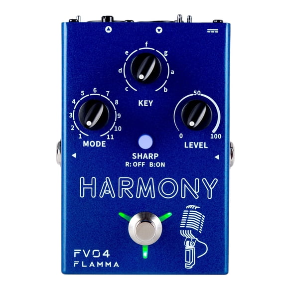 Pedal de armonía vocal FLAMMA FV04 Procesador de efectos vocales