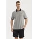 thumbnail image 1 of Polera Hombre Cuello Polo Gris, 1 of 4
