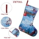 thumbnail image 5 of Hola Vecino Tema: Calcetines de Navidad, fino lino blanco para colgar en escaleras y chimenea, decoración navideña para el hogar, regalo de Navidad. 54cm × 38cm, 5 of 5