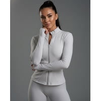 Flix Spa - Chaqueta Deportiva Mujer Ajustada Gym Manga Larga