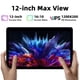 thumbnail image 3 of Tablet Aobante T615 Android 16 de 12" 24 GB de RAM 128 GB de ROM, 3 of 9