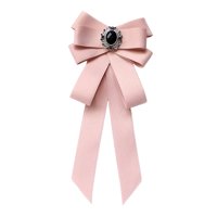 Ioensy - Corbatas Preatadas Con Lazo Para Mujer, Corbata Elegante Para Uniforme De Estudiante, Regalos Rosa