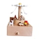 thumbnail image 2 of Figura De Caja De Música De Tren, Accesorios De Decoración Del Hogar Para Estanterías, Interiores Y Oficinas, 2 of 2