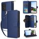 thumbnail image 1 of Funda Cartera con Cremallera y Correa para Samsung Galaxy A53 5G Soporte y Tarjetero Azul, 1 of 6