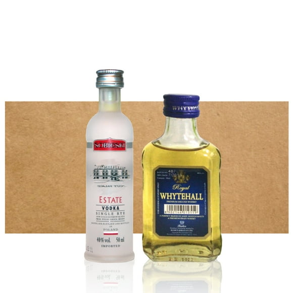 Mix Miniatura Sobieski & Whytehall, 50 ml