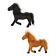 thumbnail image 2 of 2x Animales De Peluche Caballo De Peluche De Juguete Para La Decoración De La Sala De Estar Del Dormitorio, 2 of 5