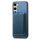 thumbnail image 3 of Funda de Cuero Magnética con Tarjetero para Samsung Galaxy S23 FE Cubierta Delgada Azul, 3 of 5