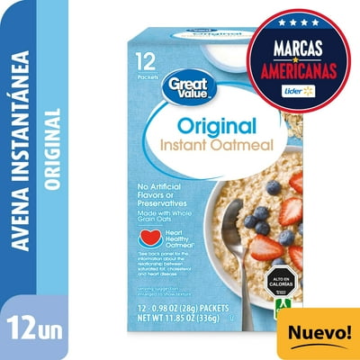 Avena Instantánea Original 336 G Great Value