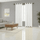 thumbnail image 1 of Cortina Engomada 100% Blackout Anti Luz 2 Paños De 140x230cm Cada Paño Blanco, 1 of 3