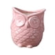 thumbnail image 5 of Maceta Con Forma De Búho, Maceta De Cerámica Para Decoración Del Hogar, Para El Hogar, Patio, Oficina, No Escucha, Rosa, 5 of 5