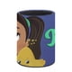 thumbnail image 3 of El Mundo de Nina-theme Cylinder Pen Holder Pencil Organizer with Flannel Lining PVC Leather Material Cardboard Base for study work 10*8CM, 3 of 6