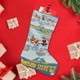 thumbnail image 4 of Johnny Puff Tema: Calcetines de Navidad, fino lino blanco para colgar en escaleras y chimenea, decoración navideña para el hogar, regalo de Navidad.54cm×38cm, 4 of 5