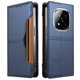 thumbnail image 1 of Funda Billetera para [Xiaomi Redmi Note14 Pro 5G] Tarjetero Magnético Soporte Azul, 1 of 6