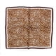 thumbnail image 2 of Pañuelo Tipo Seda 70x70 Cm Animal Print Leopardo Elegante cafe Talla Única, 2 of 5