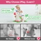 thumbnail image 3 of Bouncy Horse iPlay iLearn Bouncy Pals Unicorn para niña de más de 18 millones, 3 of 7