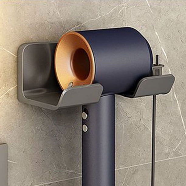 1pc Hair Dryer Holder Wall Dryer Cradle Straightener Stand Hairdryer Organizer Storage Box Toilet Blower Holder Bathroom Shelves