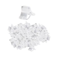 Ioensy - 100 Pinzas Para Injerto De Jardín, Pinzas Para Enrejado De Bonsáis, Flores Y Hortalizas, De 2,2 Mm A 4,5 Mm.