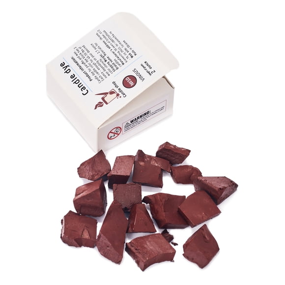 Bloque de tinte morado para velas Candle Shop, 2 oz, para cera