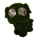 thumbnail image 2 of Resina Flocado Animal Figurines Solar LED Jardín Luces Césped Adorno Perro, 2 of 5