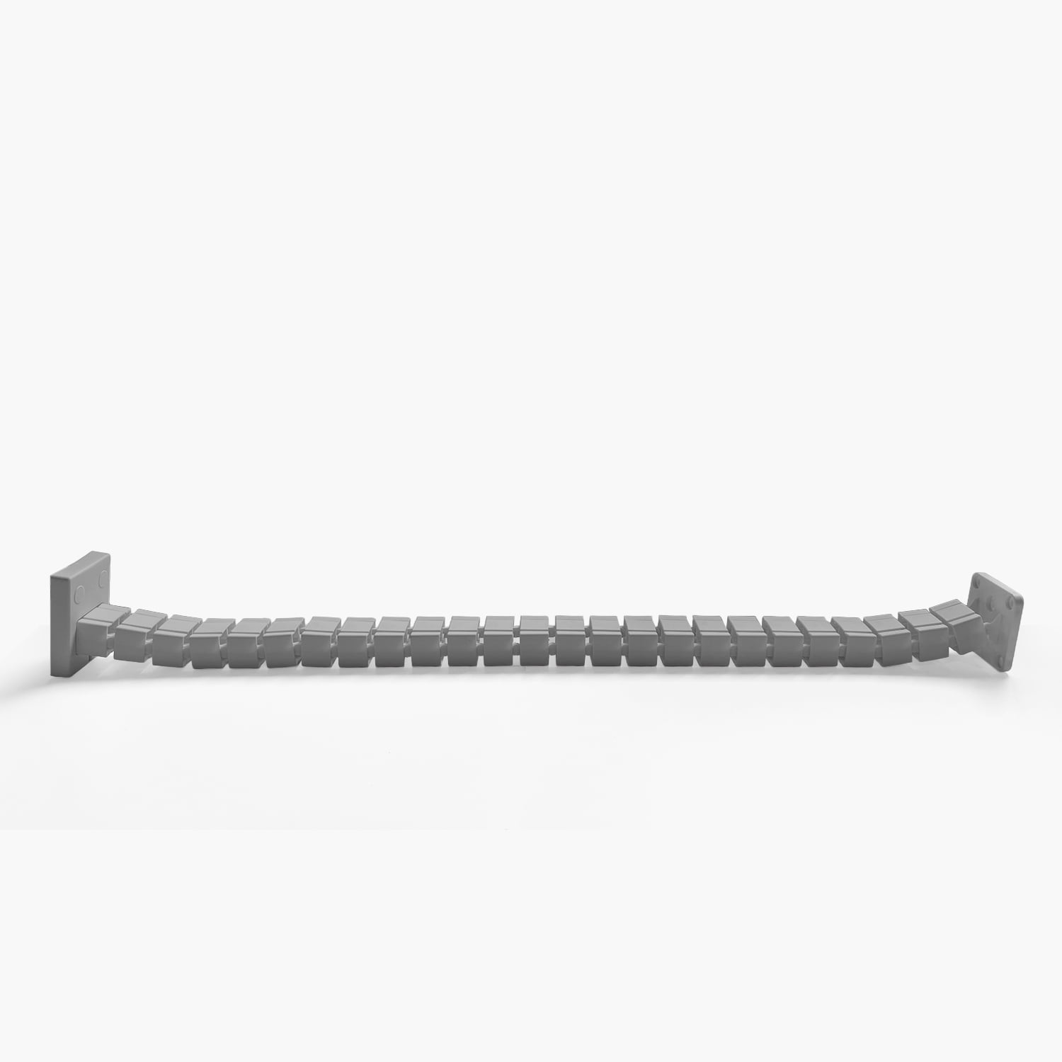 Form Office - Pasacables Vertebra 80 Gris Claro