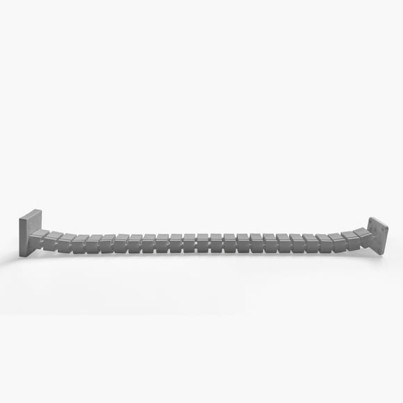 Pasacables Vertebra 130 Gris claro