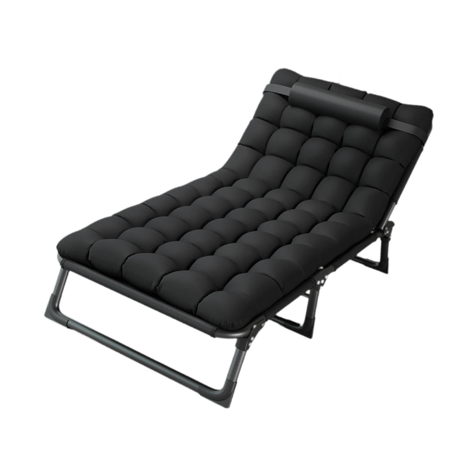 Magideal - Cama Plegable Con Colchón, Cama Plegable Para Invitados, Cuna Para Acampar, Cómoda Cama Individual Portátil Para Uso Doméstico, Viajes De Acampada En 180cmx62cmx28cm