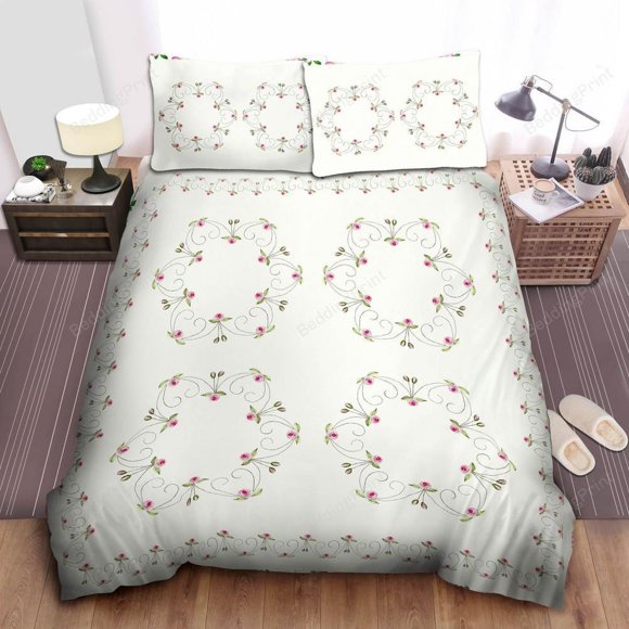 Modern Heirloom Felisas Quilt Duvet Cover Set Pillowcase Super Queen3-Piece Bedding Set