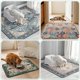 thumbnail image 4 of Tapete Hompet 72 × 72 cm 2 unidades absorbente para arena de gato, 4 of 7